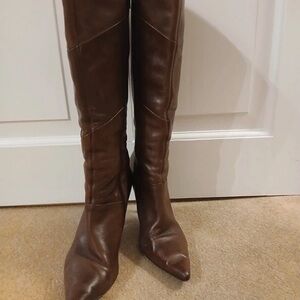 Dorothy Perkins Chocolate Over the Knee Boots